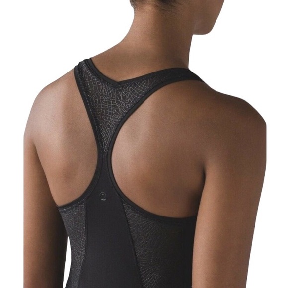 Lululemon Cool Racerback Infinite Black Size 4 - Picture 12 of 17